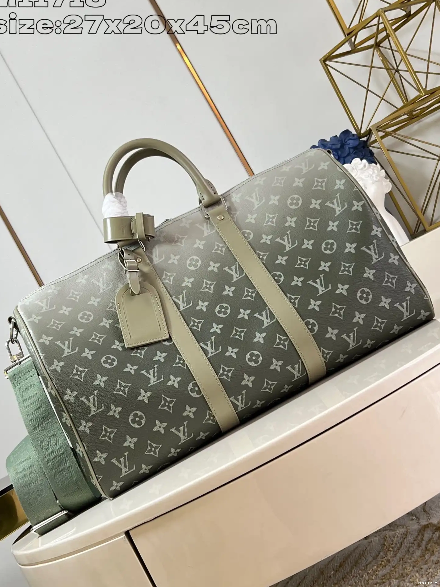 First bags ru reviews KEEPALL VUITTON 45 BANDOULIÈRE LOUIS 0619